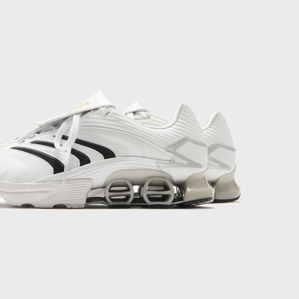 adidas Predator Megaride - White / Core Black / Gold Metallic | Kith White / Core Black / Gold Metallic