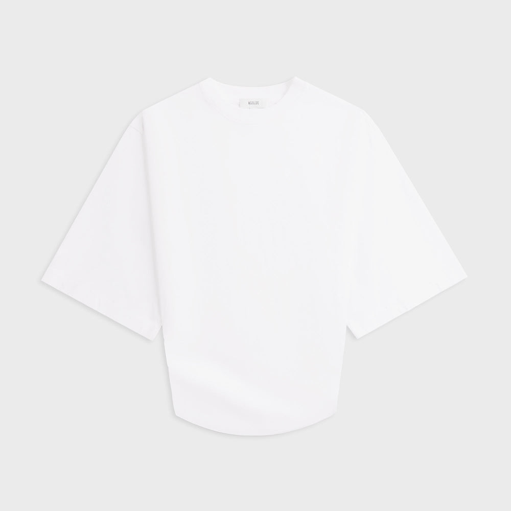 Agolde Shari Tee - White | Kith White