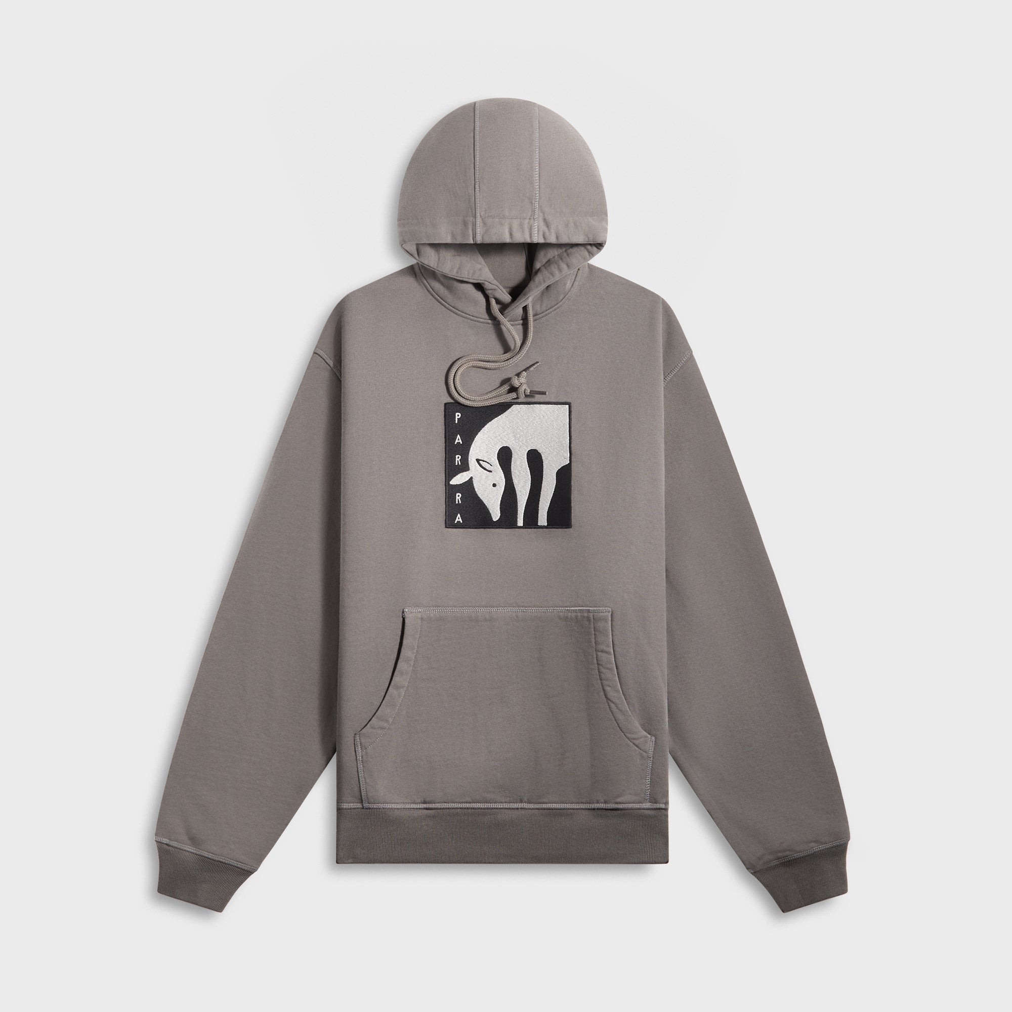 by Parra Get On The Donkey Hooded Sweatshirt - Washed Grey | Kith Washed Grey