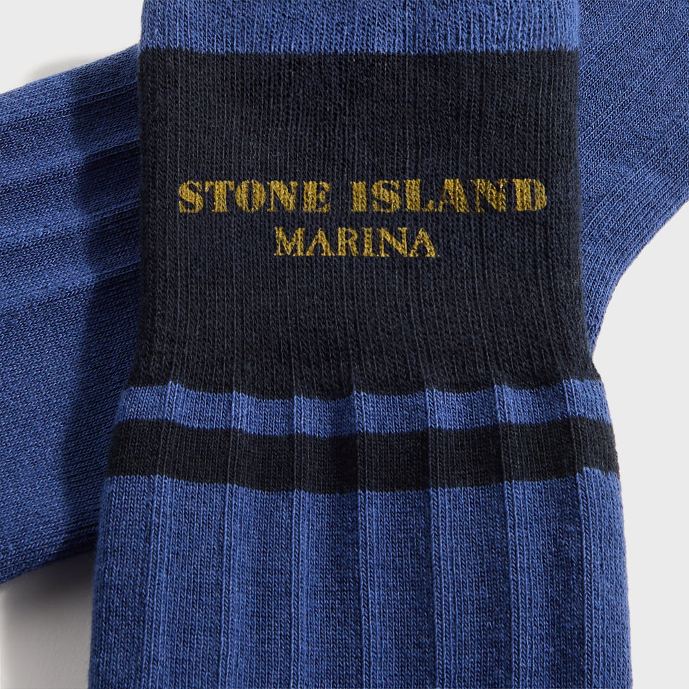 Stone Island Marina Socks - Marine Blue | Kith Marine Blue