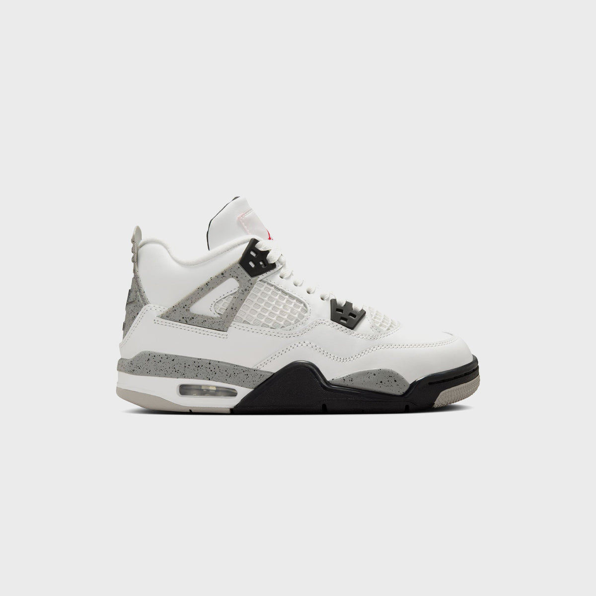 Jordan GS Air Jordan 4 Retro - Summit White / Fire Red / Tech Grey / B | Kith Summit White / Fire Red / Tech Grey / Black