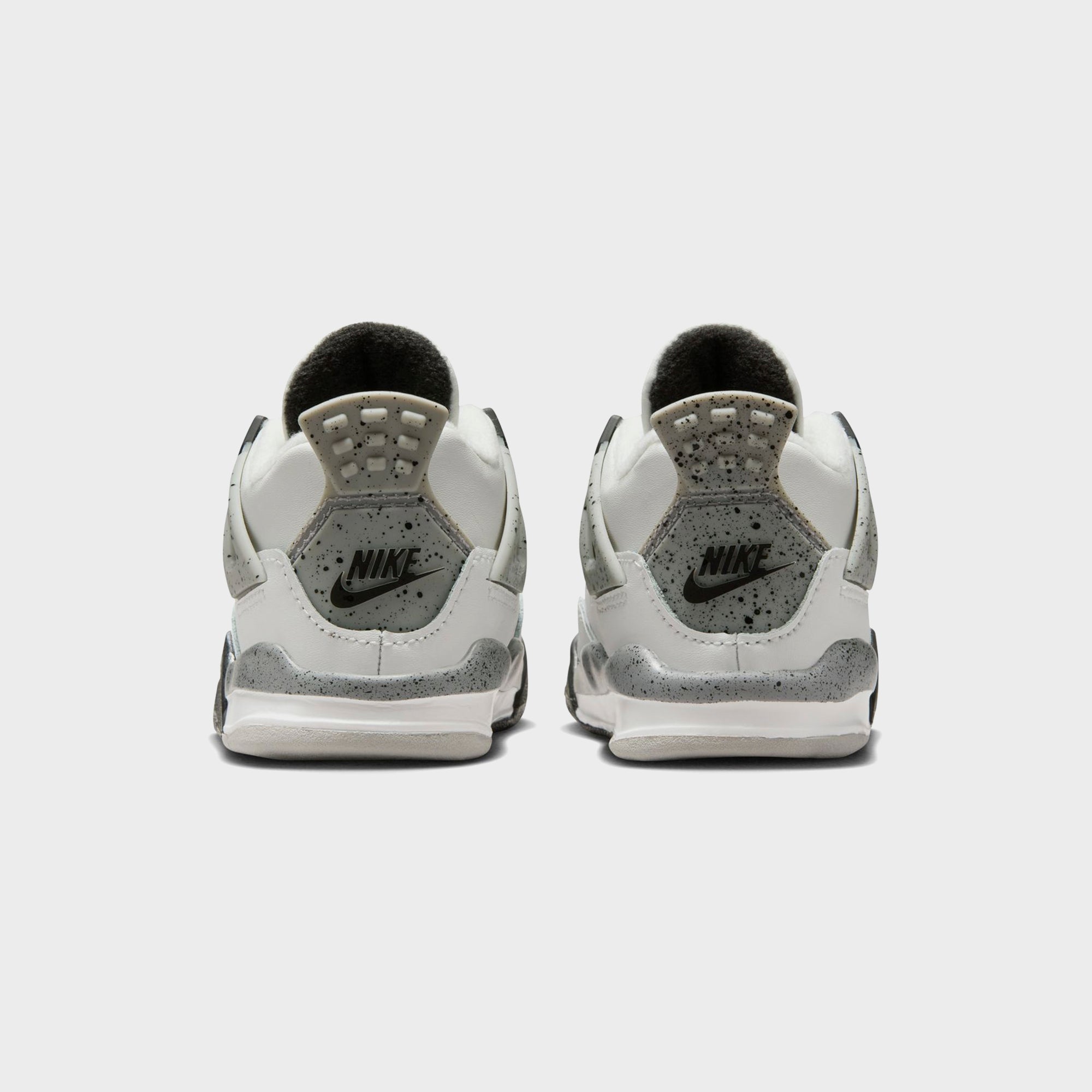 Nike TD Air Jordan 4 Retro - Summit White / Fire Red / Tech Grey / Bla | Kith Summit White / Fire Red / Tech Grey / Black