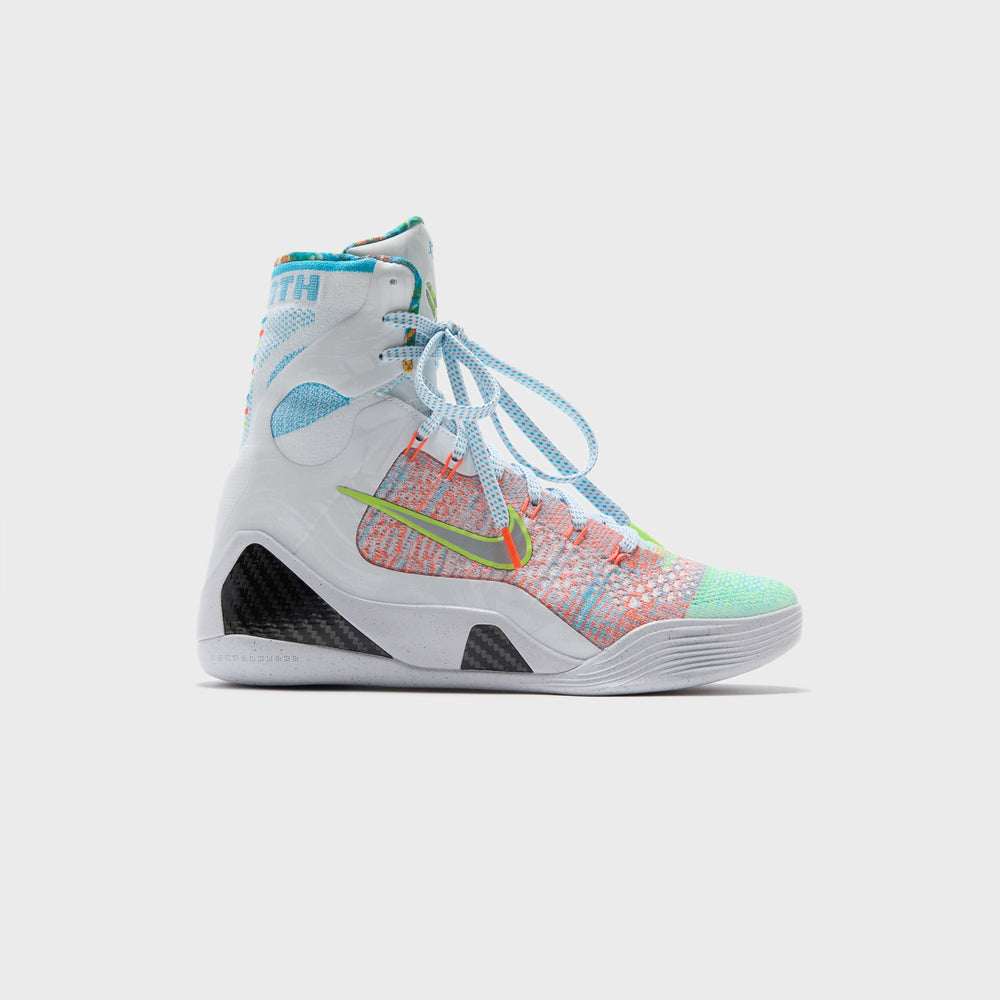 Nike Kobe 9 Elite Protro - White / Reflective Silver / Chlorine Blue / | Kith White / Reflective Silver / Chlorine Blue / Black