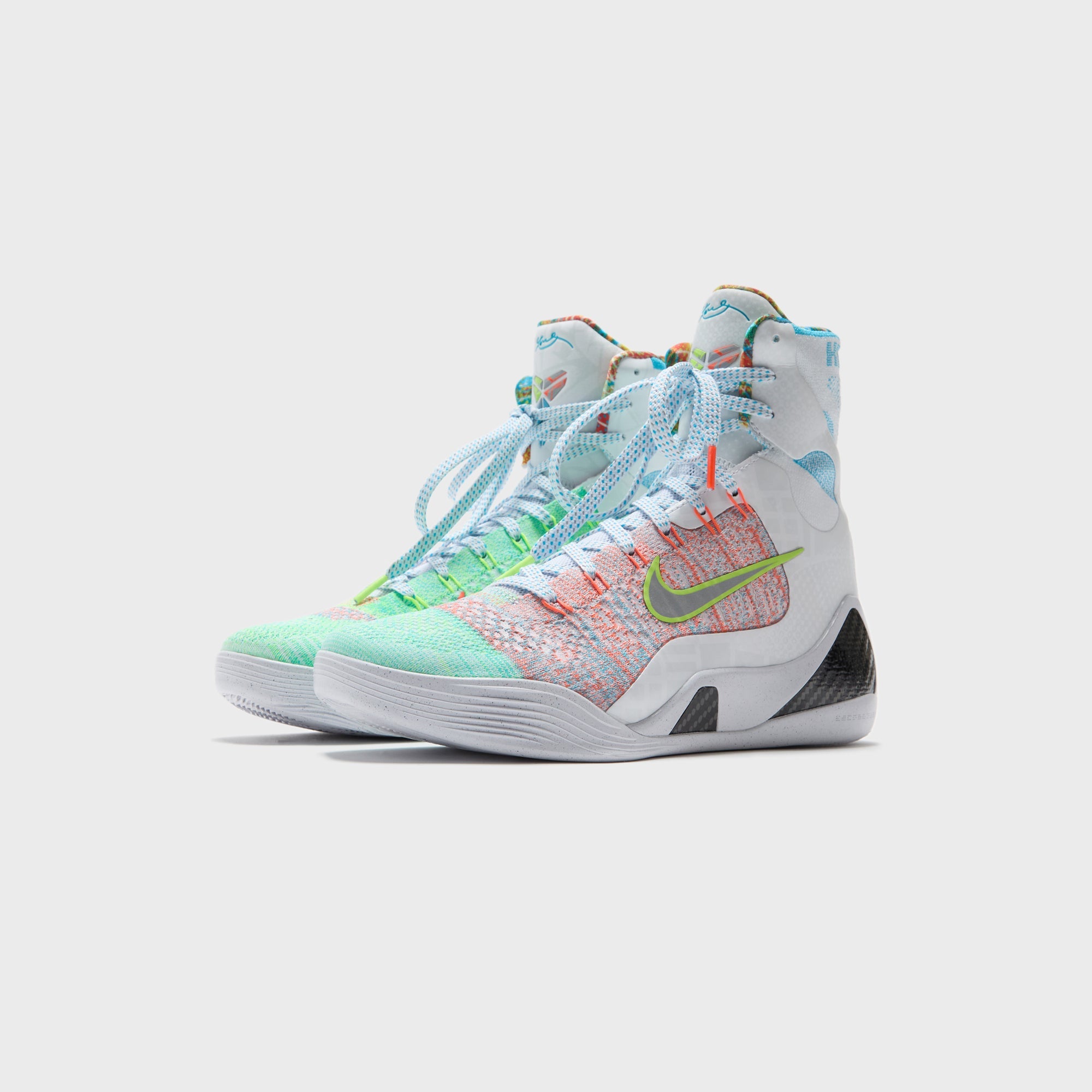 Nike Kobe 9 Elite Protro - White / Reflective Silver / Chlorine Blue / | Kith White / Reflective Silver / Chlorine Blue / Black