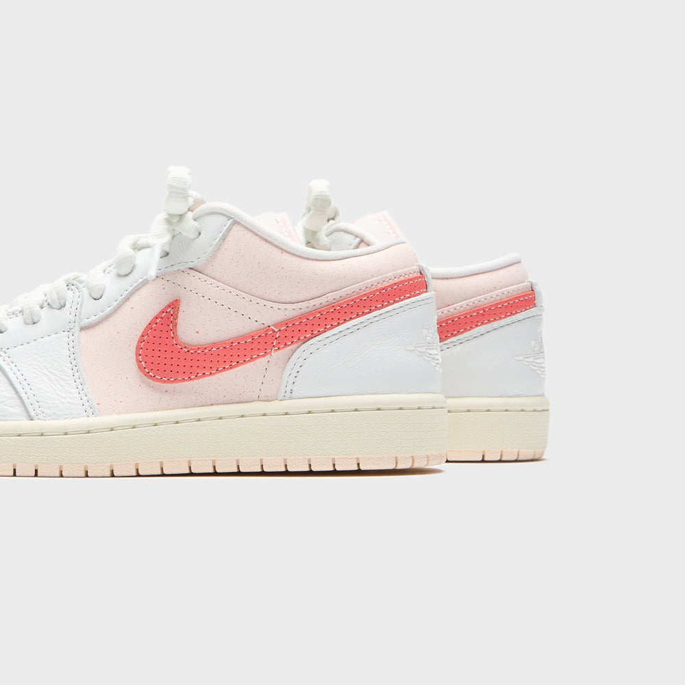 Nike WMNS Air Jordan 1 Low SE - Summit White / Light Soft Pink / Sail | Kith Summit White / Light Soft Pink / Sail / Magic Ember