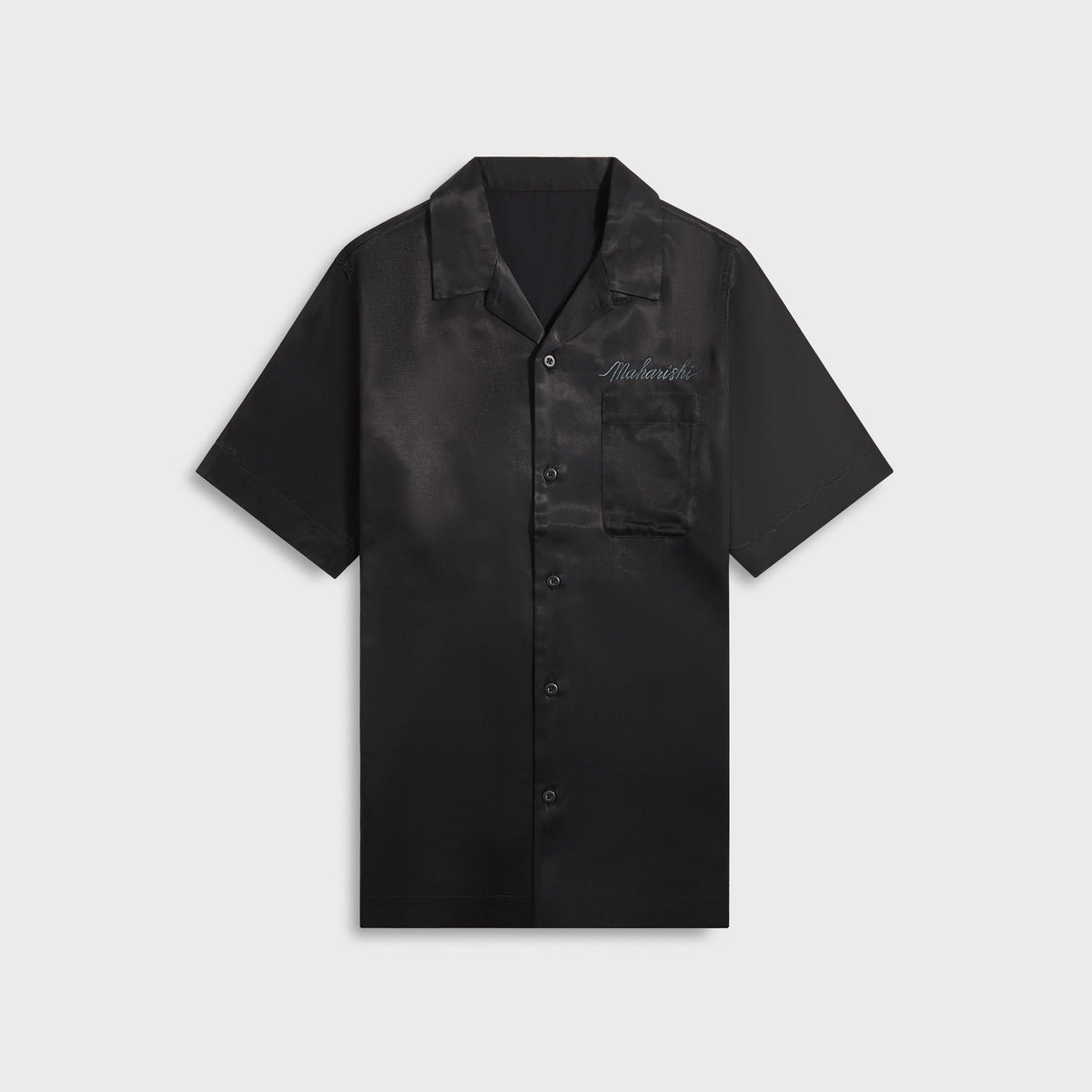 Maharishi 6098 Tiger Dragon Camp Collar Shirt - Black | Kith Black