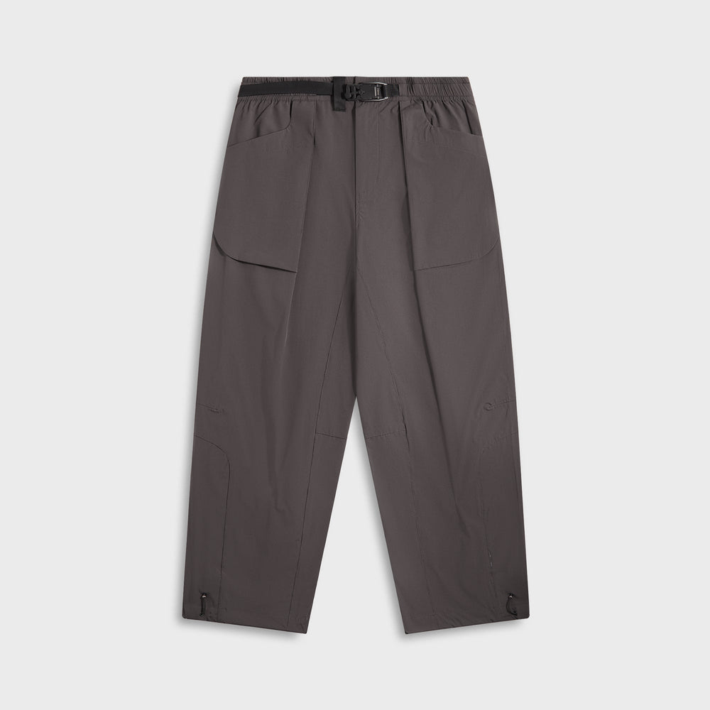 Maharishi 6081 Hemp Pleated Track Pants - Charcoal | Kith Charcoal