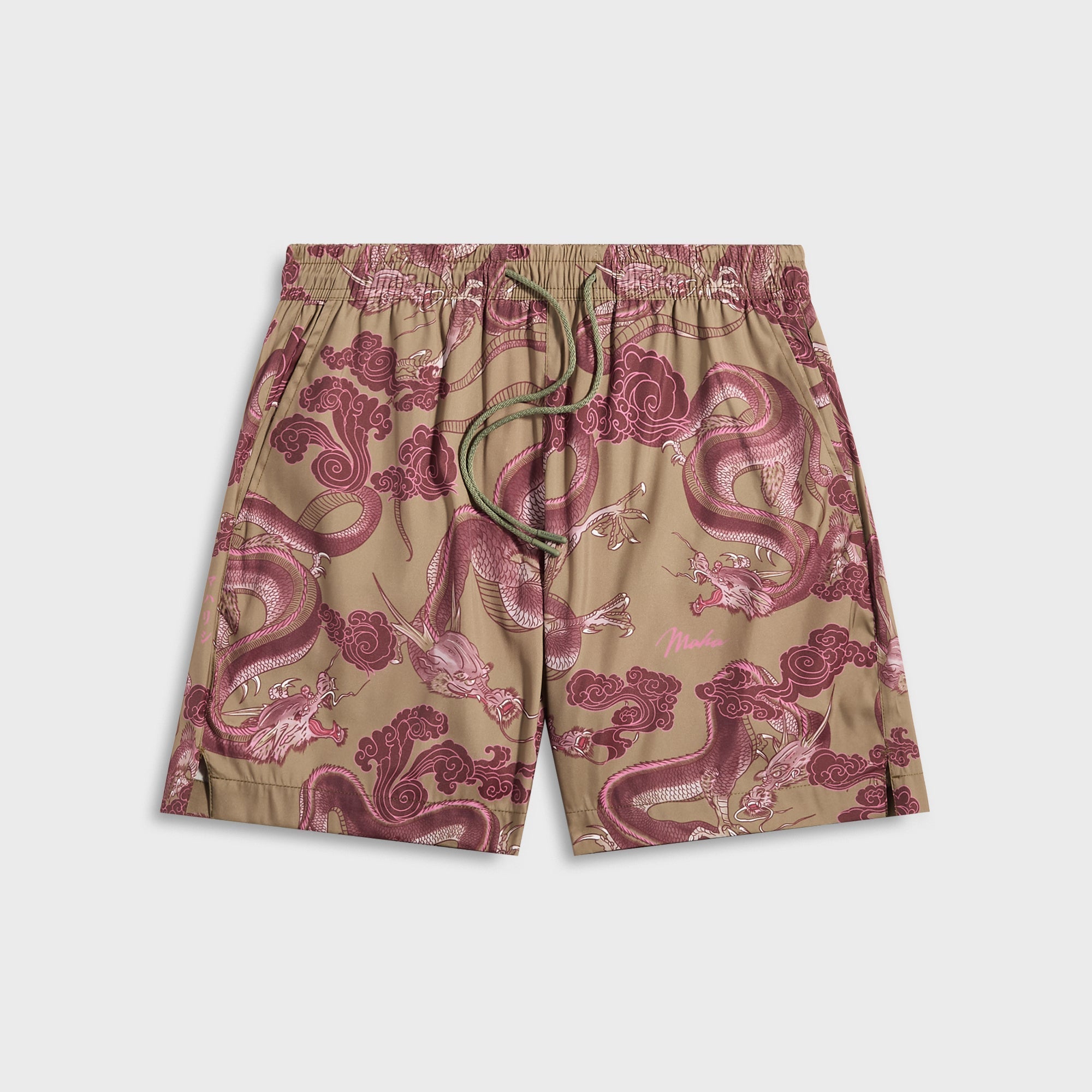 Maharishi 1549 Dragon Swim Shorts - Olive | Kith Olive