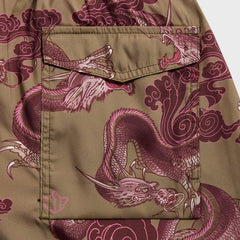 Maharishi 1549 Dragon Swim Shorts - Olive | Kith Olive