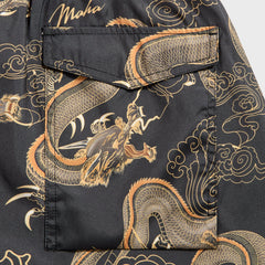 Maharishi 1549 Dragon Swim Shorts - Black | Kith Black