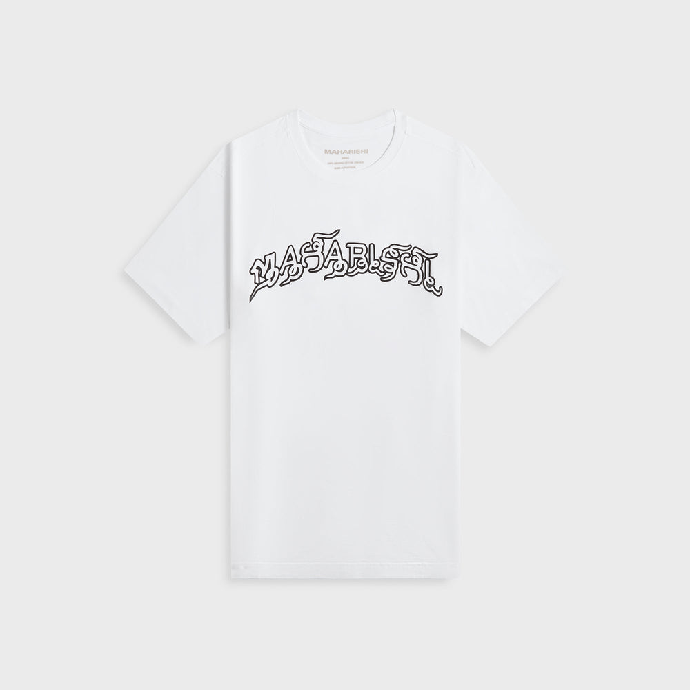 Maharishi 1489 Muay Thai Tiger Dragon Tee - White | Kith White