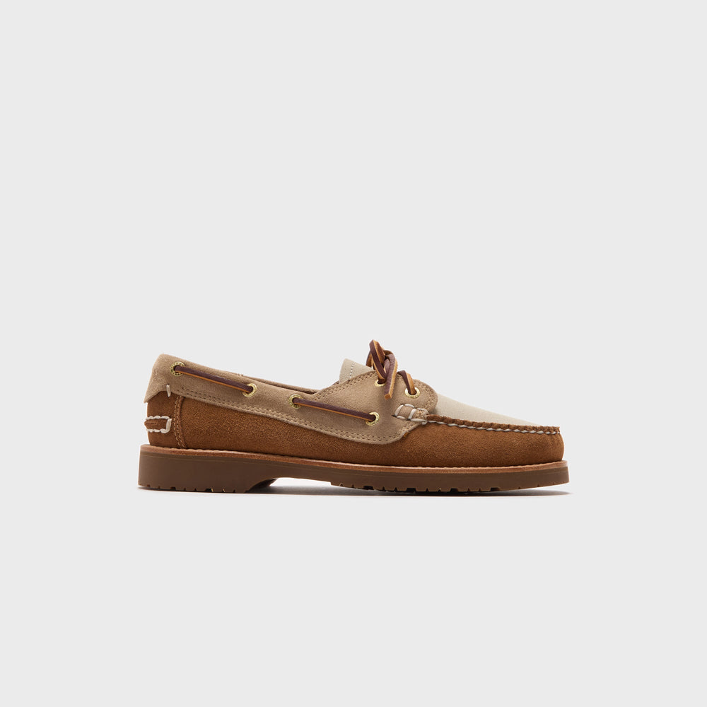 G.H. Bass Hampton Mini Lug Boater - Tan Combo | Kith Tan Combo