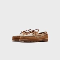 G.H. Bass Hampton Mini Lug Boater - Tan Combo | Kith Tan Combo