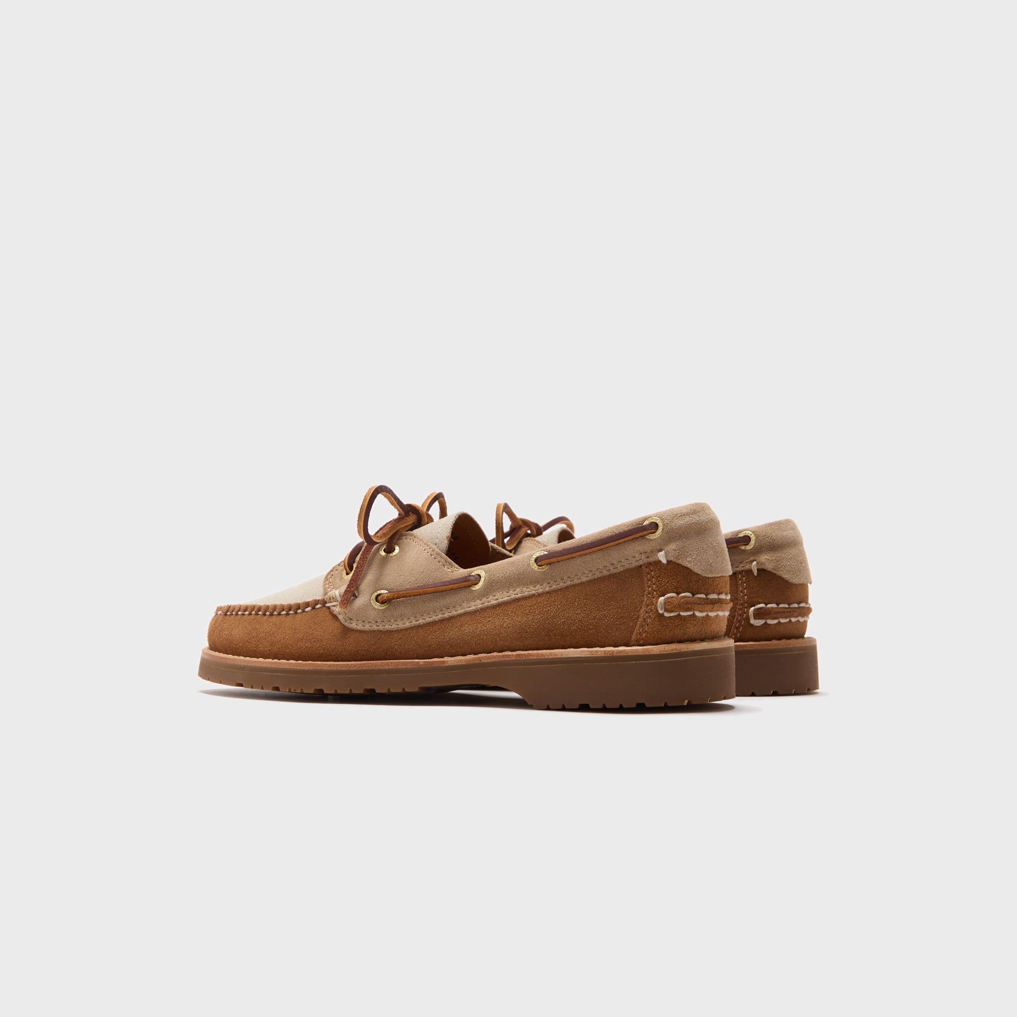 G.H. Bass Hampton Mini Lug Boater - Tan Combo | Kith Tan Combo