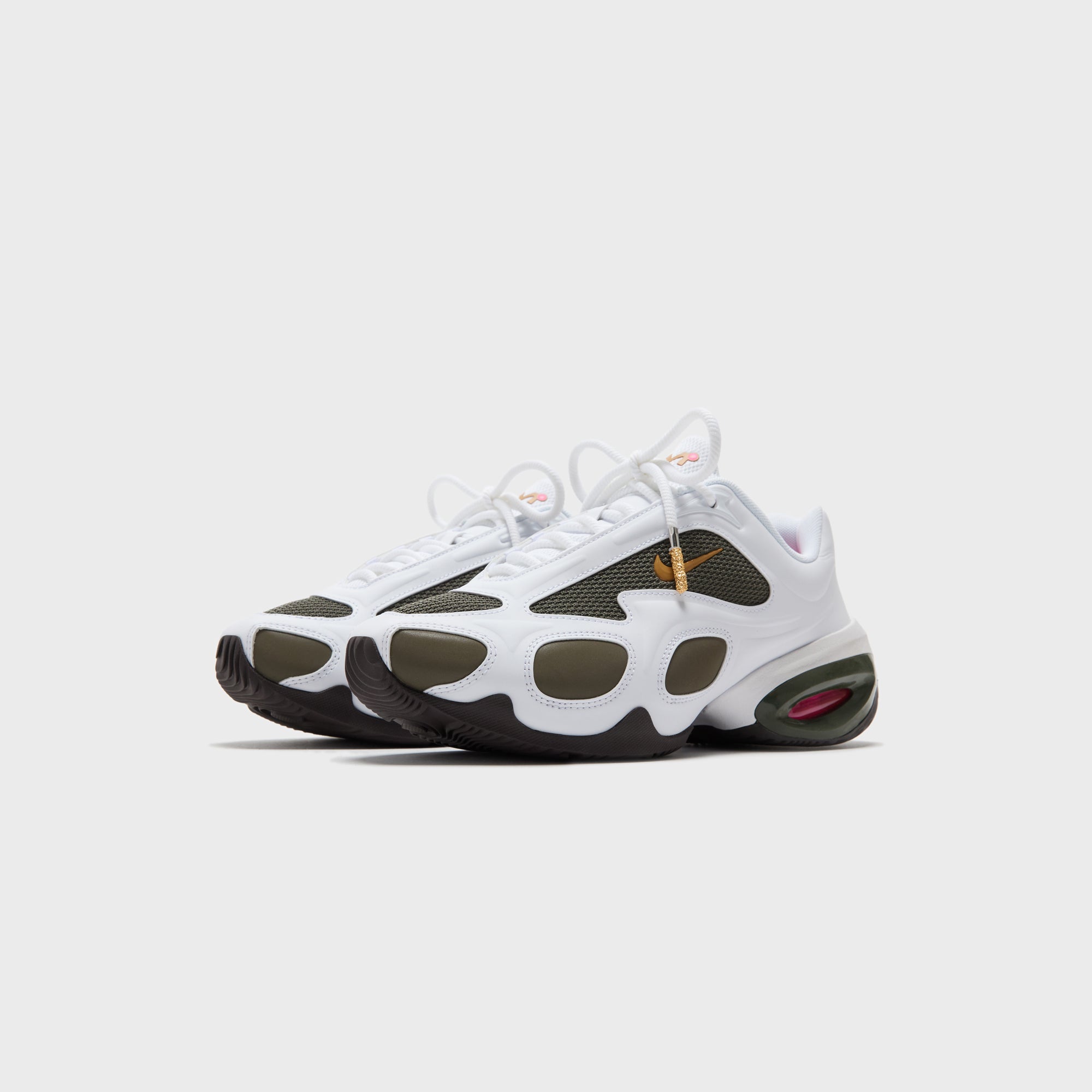 Nike WMNS x Veneda Carter Air Max Muse - White / Cargo Khaki / Velvet | Kith White / Cargo Khaki / Velvet Brown / Hyper Pink