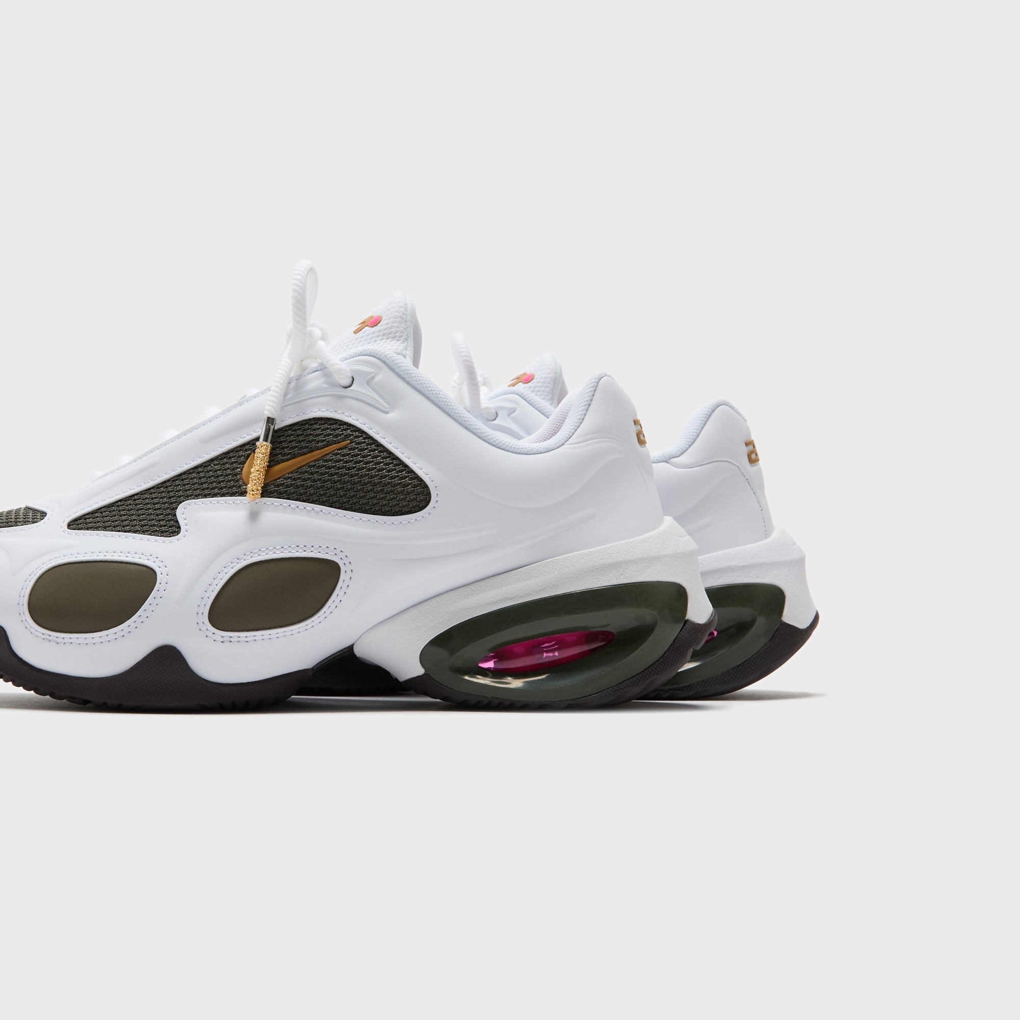 Nike WMNS x Veneda Carter Air Max Muse - White / Cargo Khaki / Velvet | Kith White / Cargo Khaki / Velvet Brown / Hyper Pink