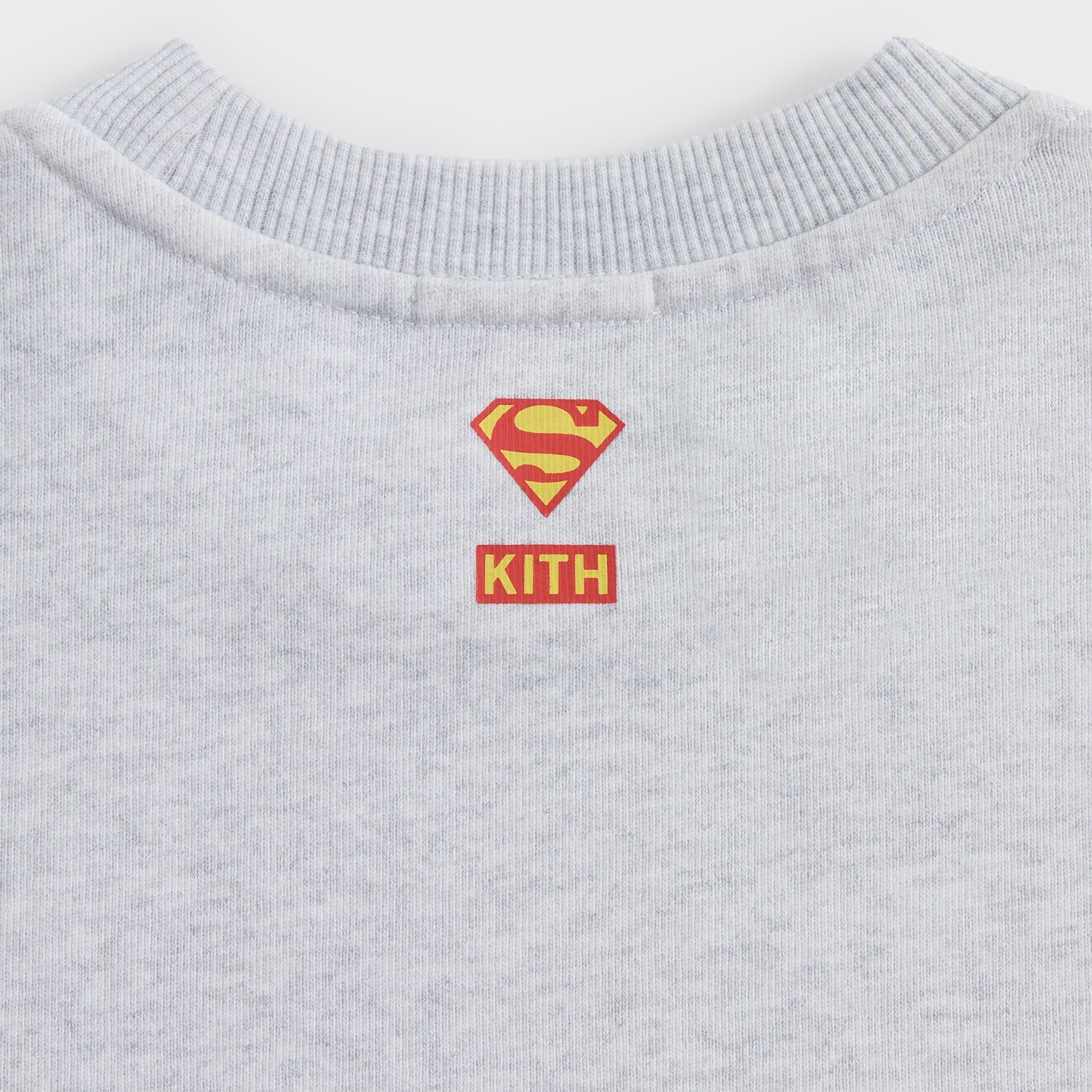 Superman | Kith Action Comics Nelson Crewneck - Light Heather Grey | Kith Light Heather Grey