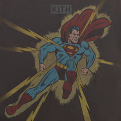 Superman | Kith Lightning Bolt Tee - Black | Kith Black