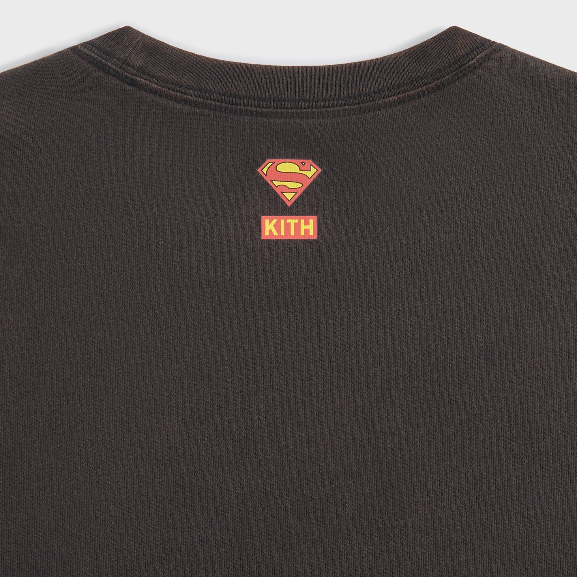 Superman | Kith Lightning Bolt Tee - Black | Kith Black