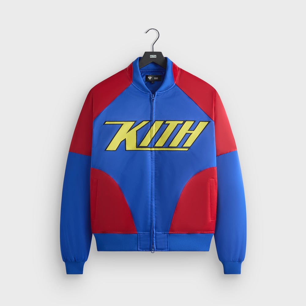 Superman | Kith Satin Bomber Jacket - Cyclone | Kith Cyclone
