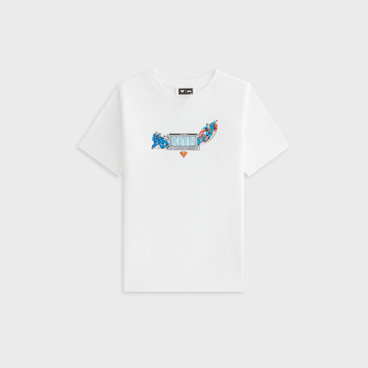 Superman | Kith Kids Booth Vintage Tee - White | Kith White