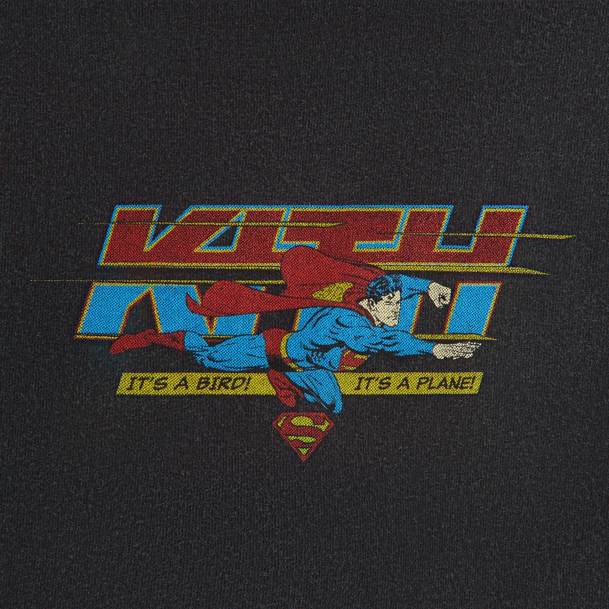 Superman | Kith Kids It's a Bird Vintage Tee - Black | Kith Black