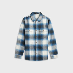 Ksubi Rosebowl Long Sleeve Shirt - Salted Blue | Kith Salted Blue