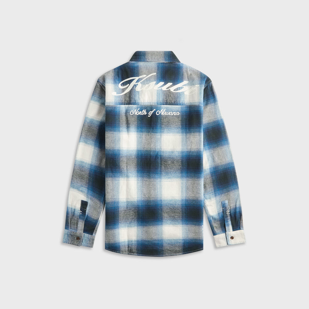 Ksubi Rosebowl Long Sleeve Shirt - Salted Blue | Kith Salted Blue
