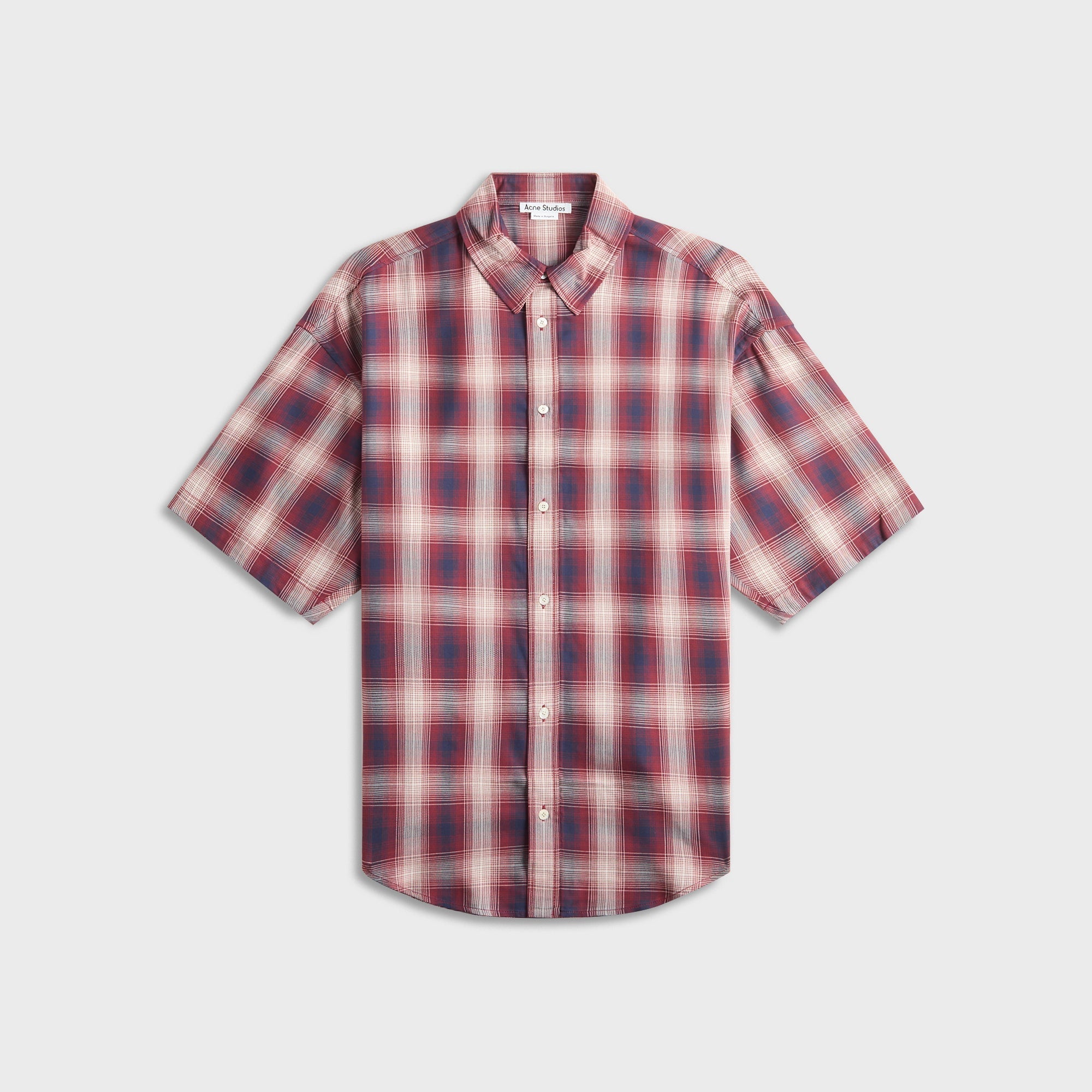 Acne Studios Shirt - Red / Blue | Kith Red / Blue