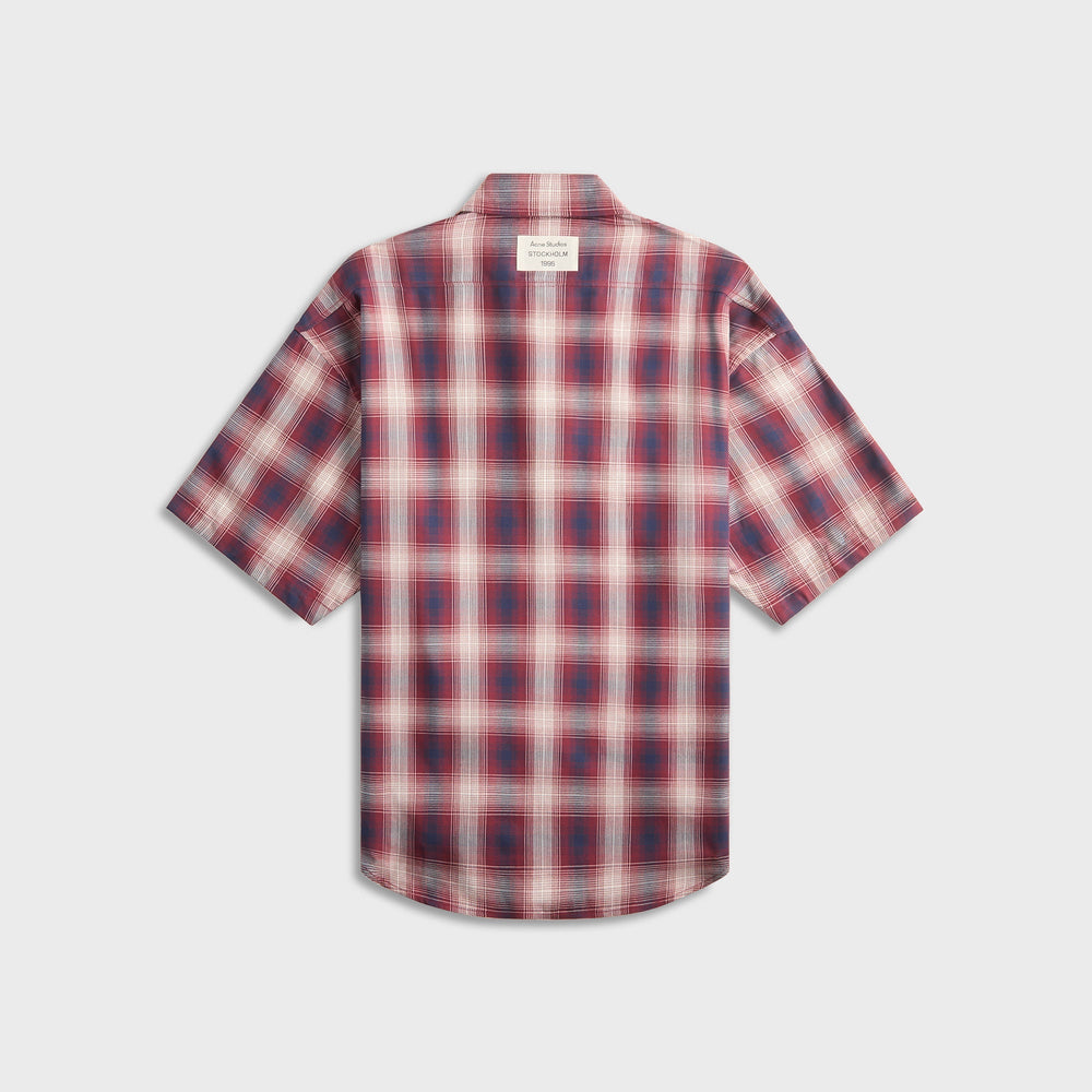Acne Studios Shirt - Red / Blue | Kith Red / Blue