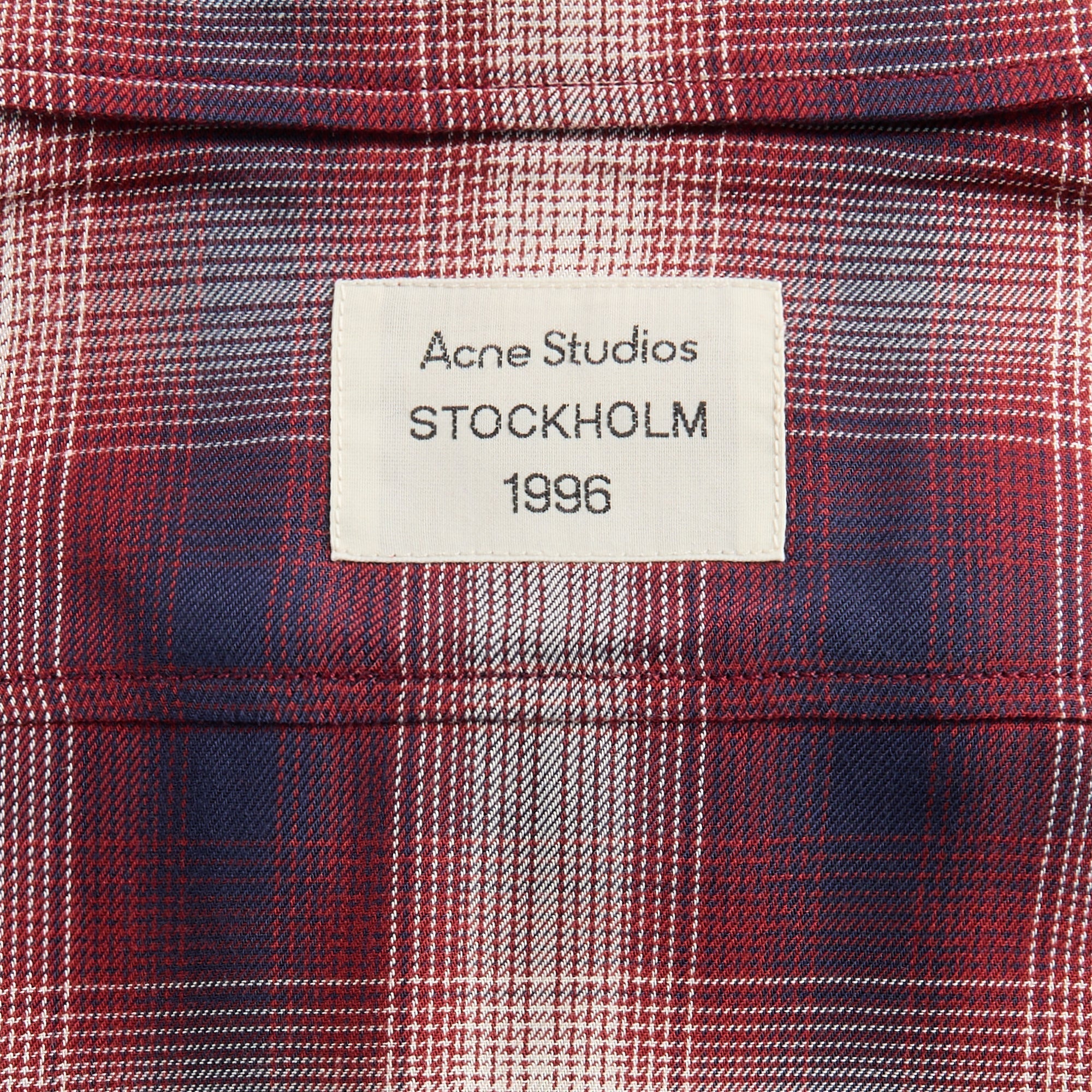 Acne Studios Shirt - Red / Blue | Kith Red / Blue