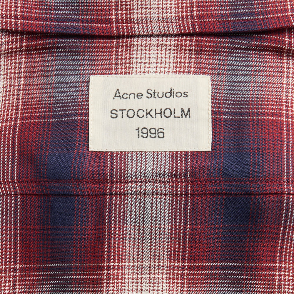 Acne Studios Shirt - Red / Blue | Kith Red / Blue