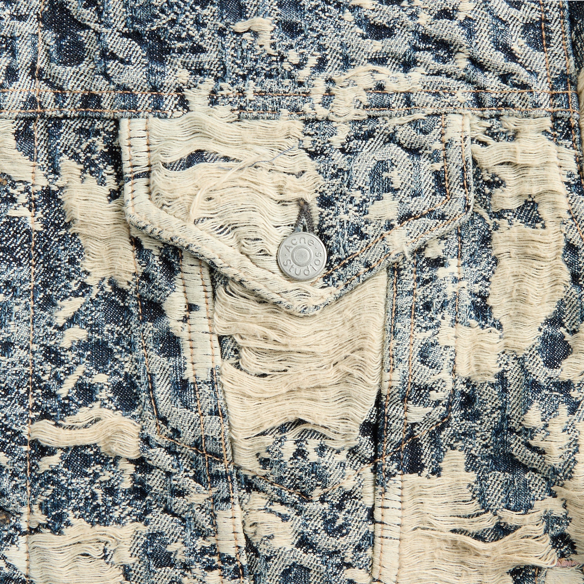 Acne Studios Denim Jacket - Mid Blue | Kith Mid Blue