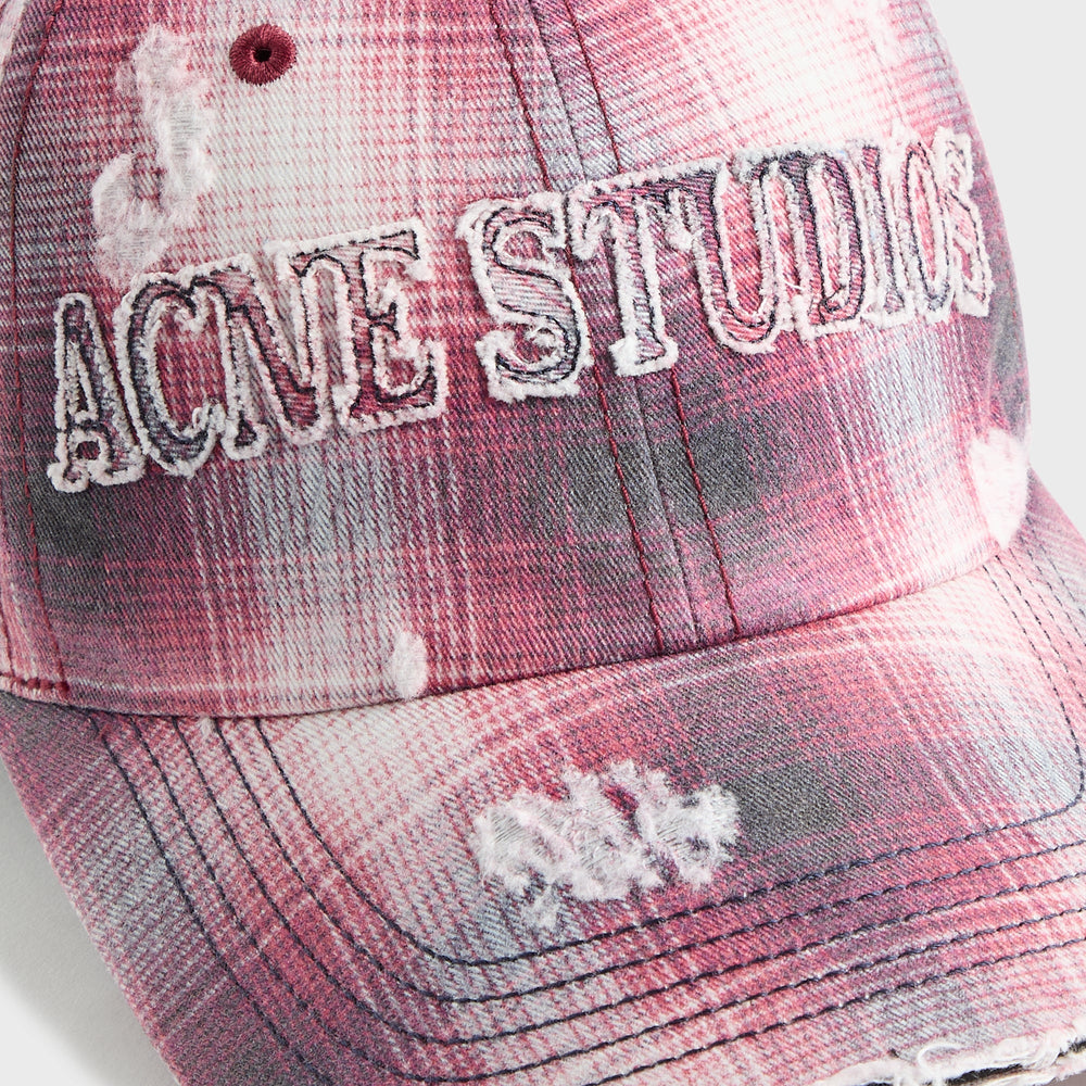 Acne Studios Acne Cap - Red / Blue | Kith Red / Blue