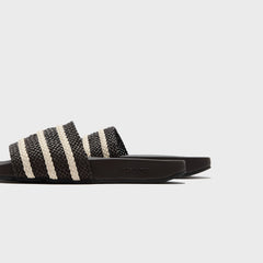 adidas x Wales Bonner Adilette - Brown / Wonder White | Kith Brown / Wonder White