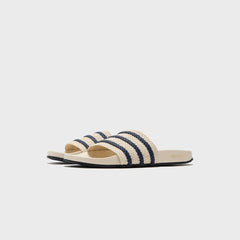 adidas x Wales Bonner Adilette - Wonder White / Night Indigo | Kith Wonder White / Night Indigo