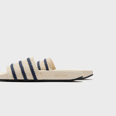 adidas x Wales Bonner Adilette - Wonder White / Night Indigo | Kith Wonder White / Night Indigo