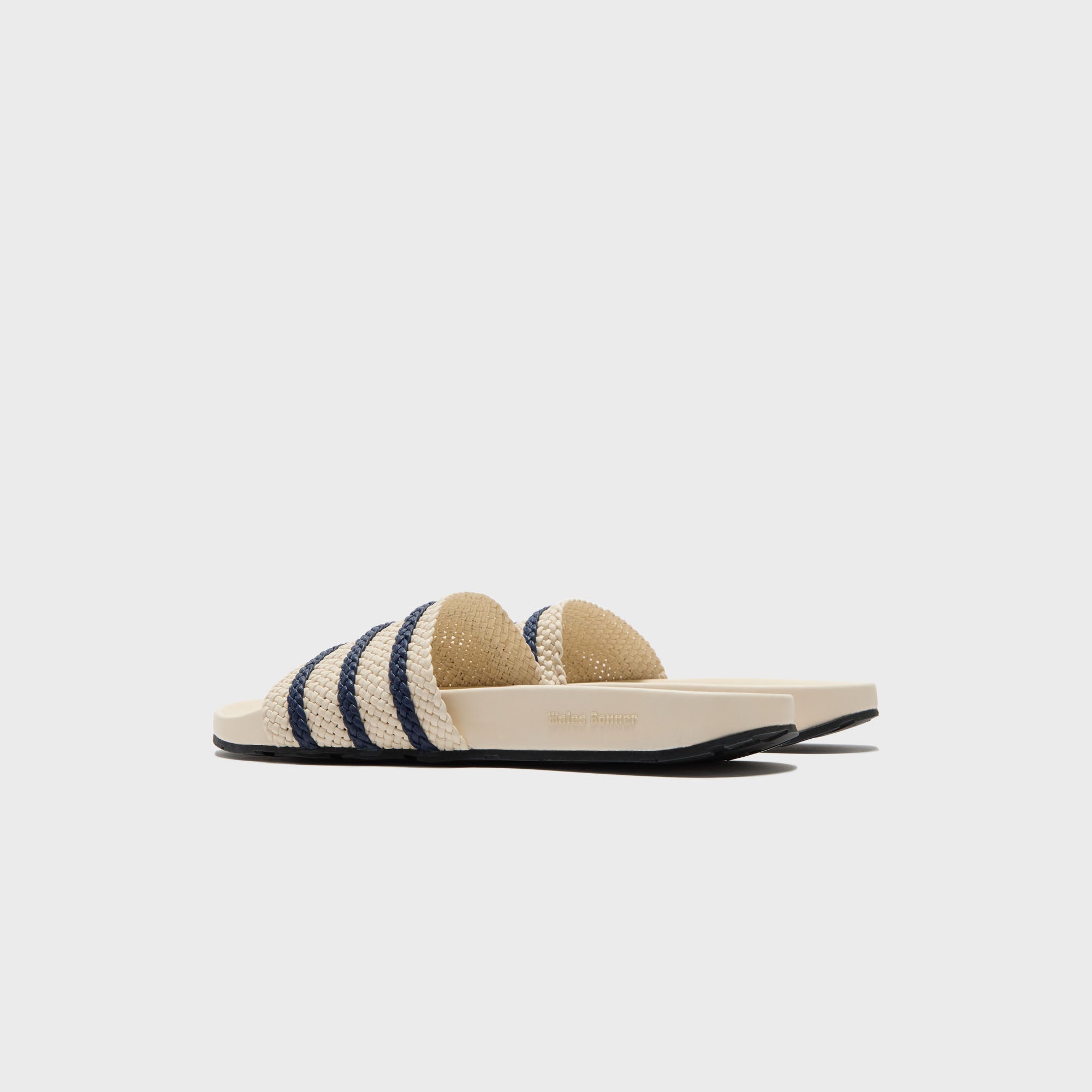 adidas x Wales Bonner Adilette - Wonder White / Night Indigo | Kith Wonder White / Night Indigo