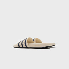 adidas x Wales Bonner Adilette - Wonder White / Night Indigo | Kith Wonder White / Night Indigo