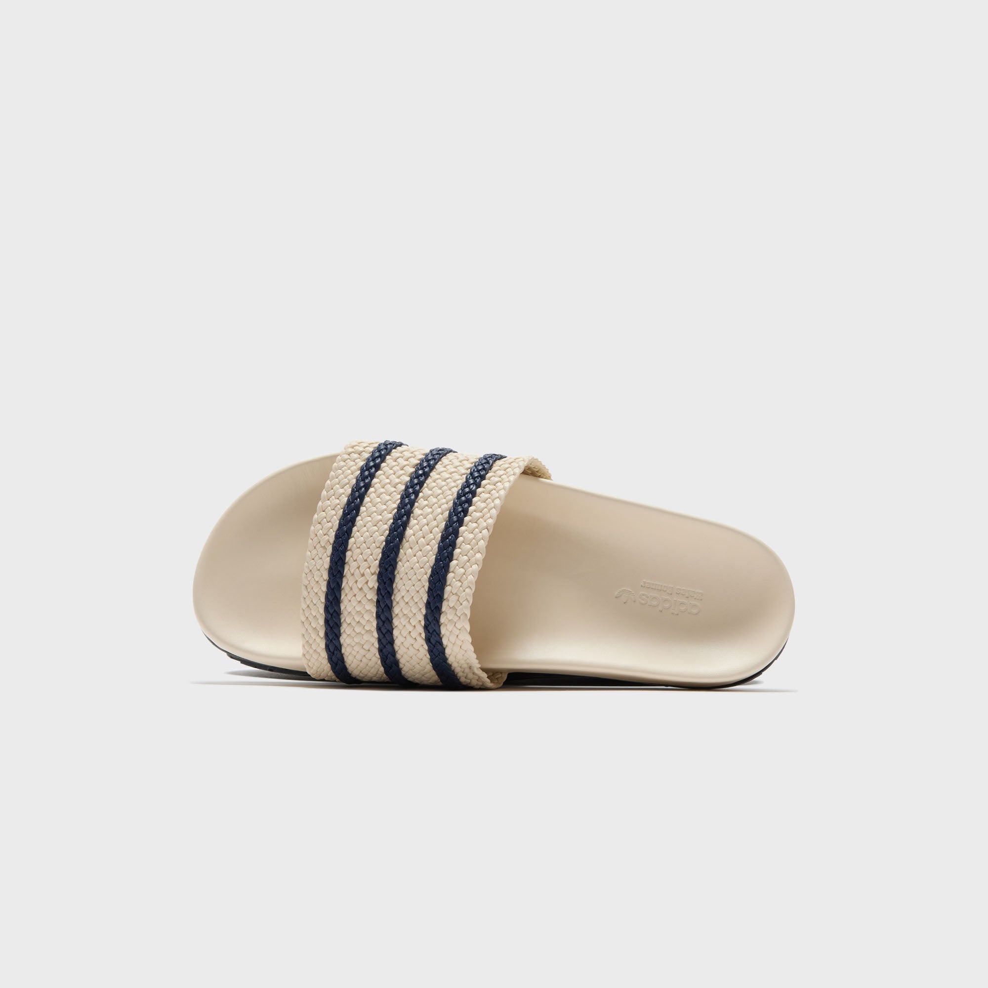 adidas x Wales Bonner Adilette - Wonder White / Night Indigo | Kith Wonder White / Night Indigo