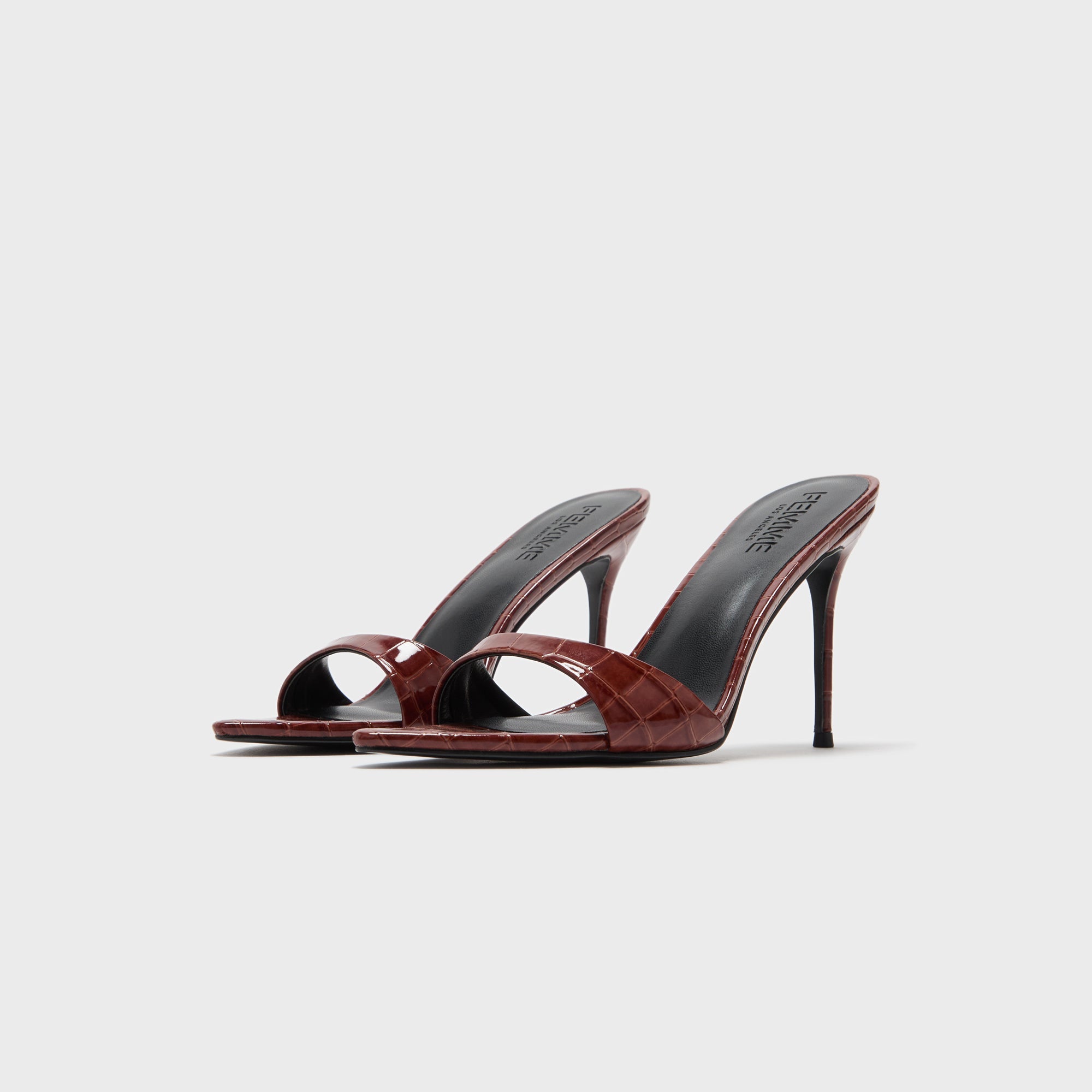 Femme LA Kaia 100 Slipper - Exotic Cognac | Kith Exotic Cognac