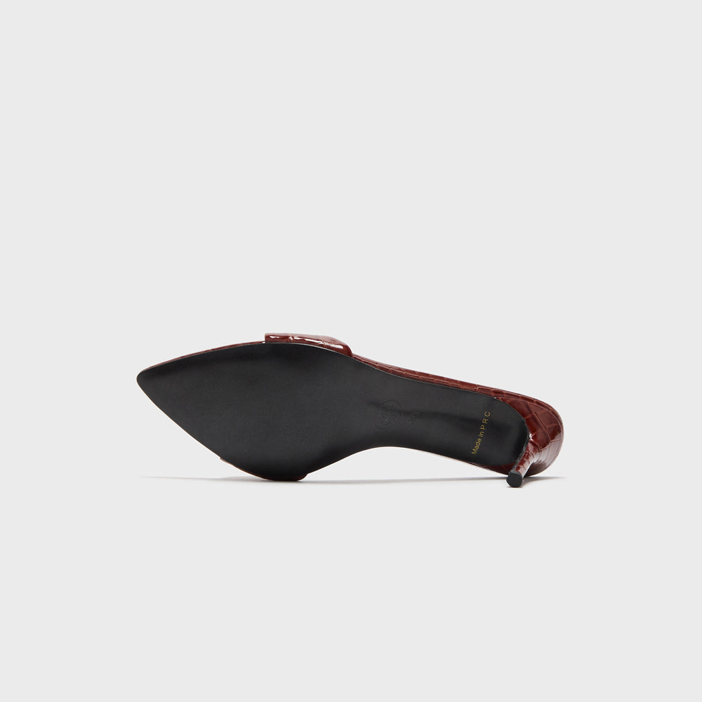 Femme LA Kaia 100 Slipper - Exotic Cognac | Kith Exotic Cognac