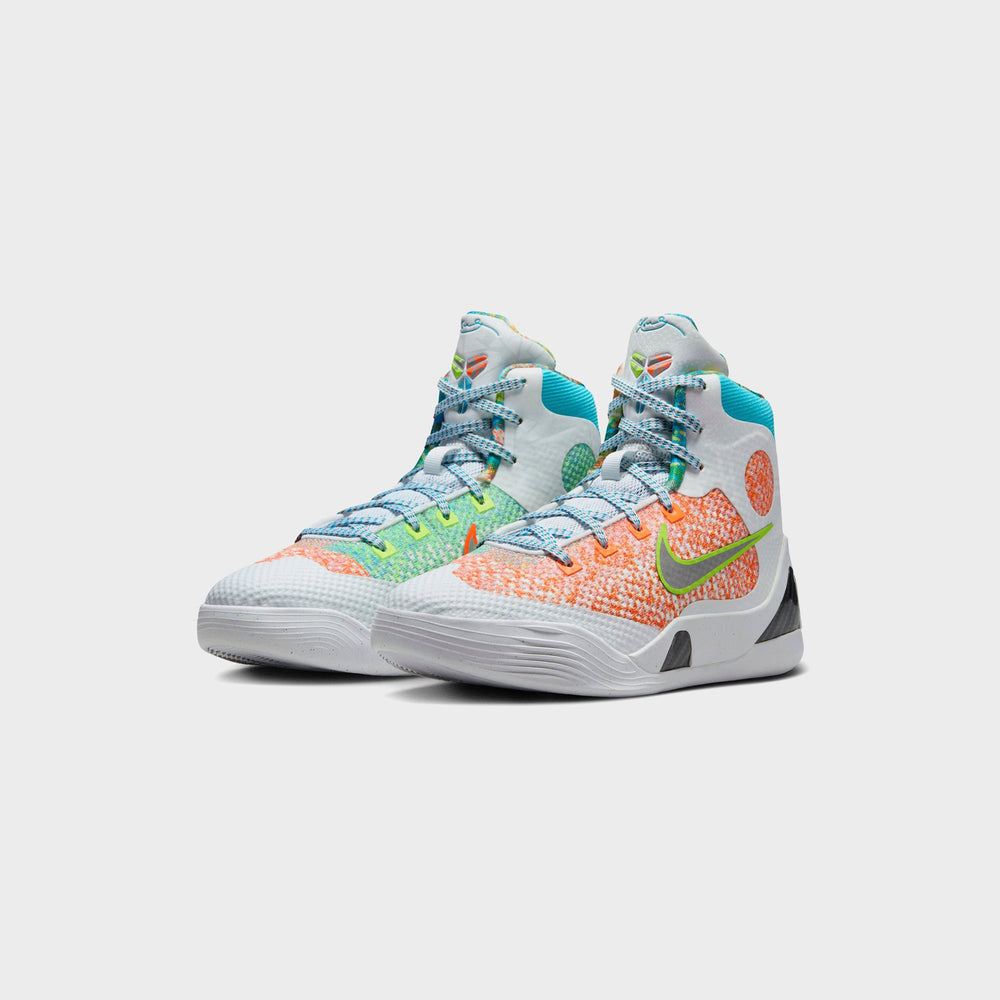 Nike GS Kobe IX Elite - White / Chlorine Blue / Black | Kith White / Chlorine Blue / Black