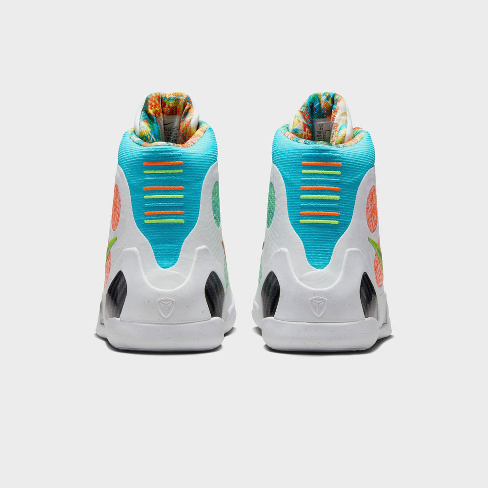 Nike GS Kobe IX Elite - White / Chlorine Blue / Black | Kith White / Chlorine Blue / Black