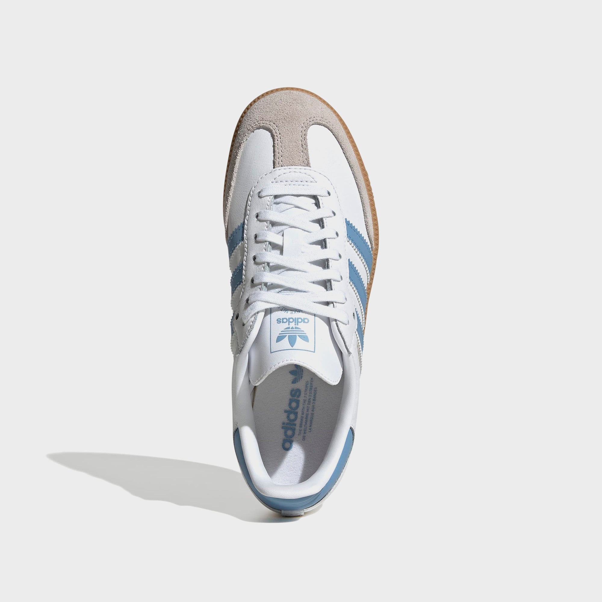 adidas GS Samba OG - White / Ash Blue / Gum 3 | Kith White / Ash Blue / Gum 3