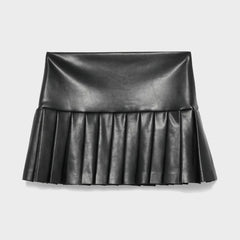 Norma Kamali Pleated Pickleball Skirt - Black | Kith Black
