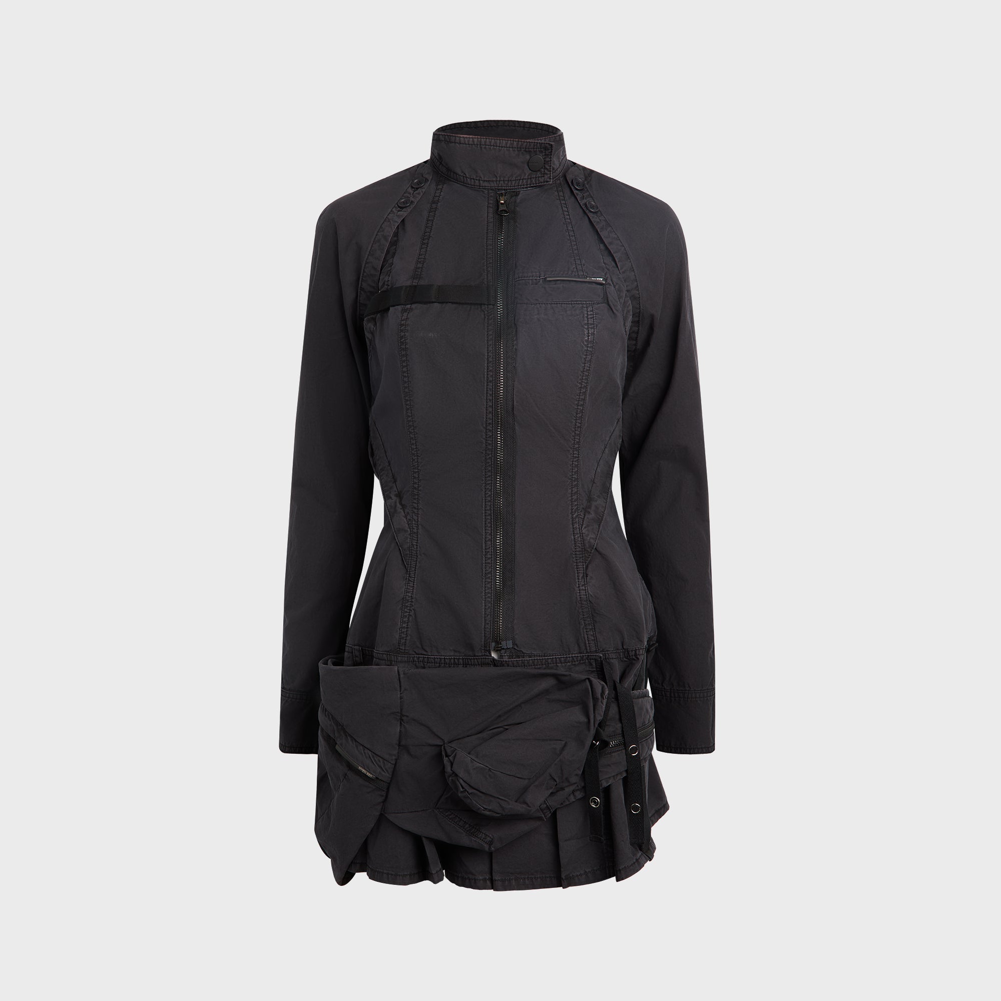 Hyein Seo Convertible Dress With Waist Bag - Black | Kith Black