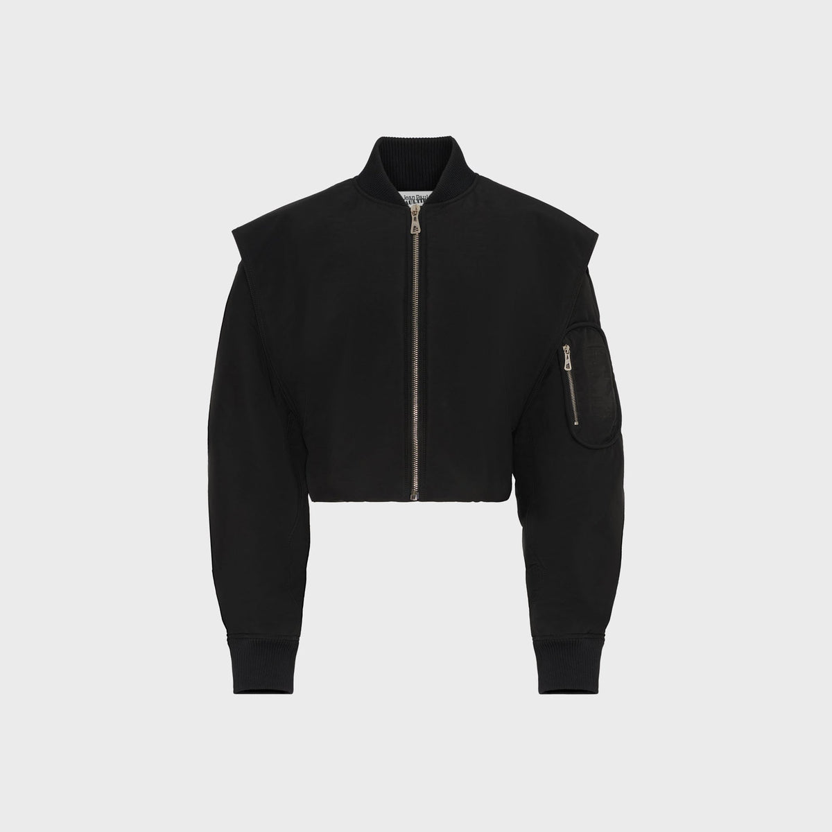 Jean Paul Gaultier Bomber With Hidden Hood Detail - Black | Kith Black