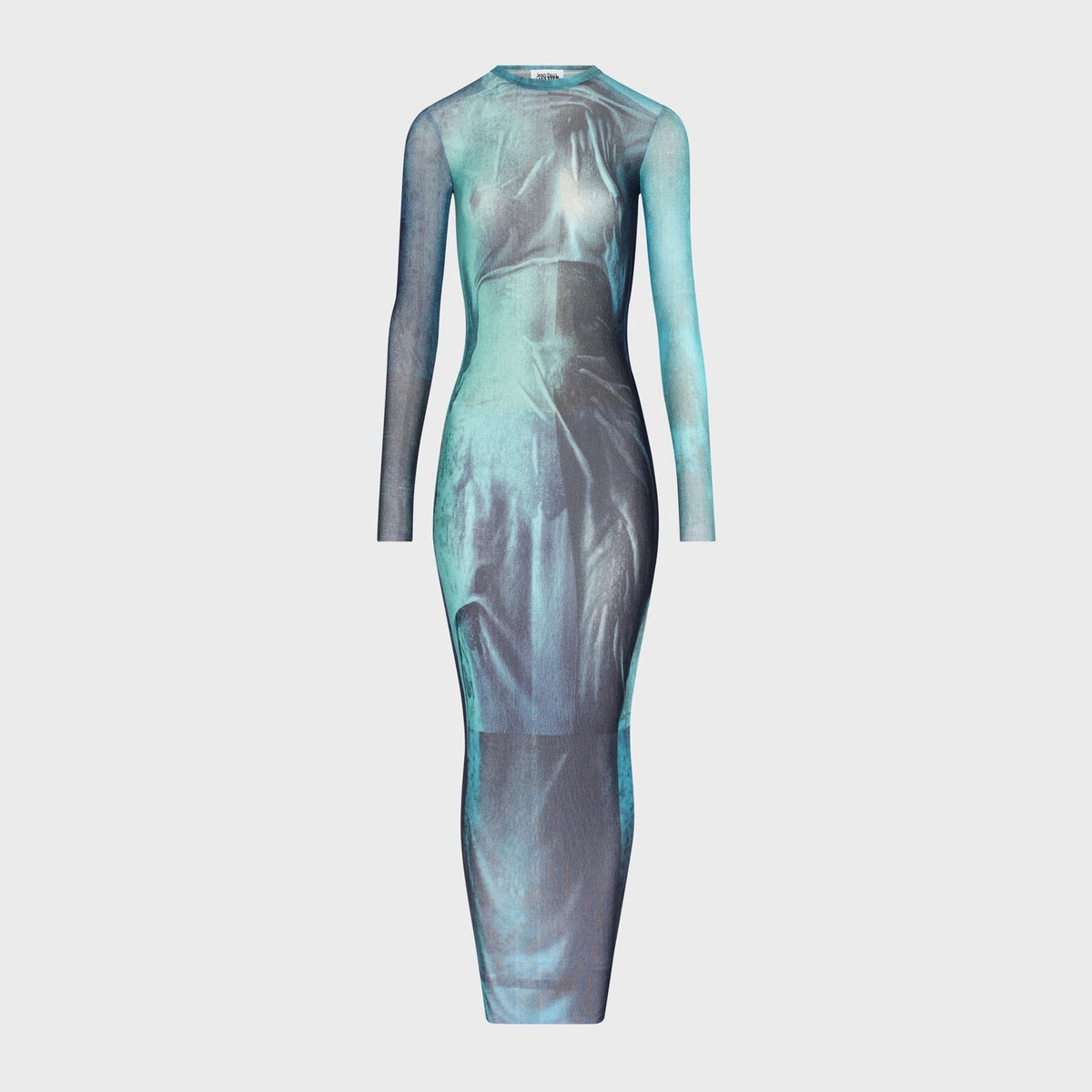 Jean Paul Gaultier Mesh Long Dress - Printed Water | Kith Printed Water