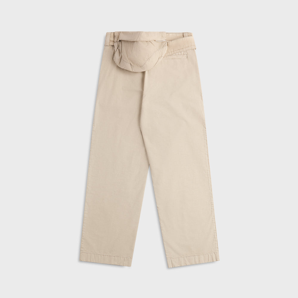 Hyein Seo Cotton Pant With Waist Bag - Greige | Kith Greige